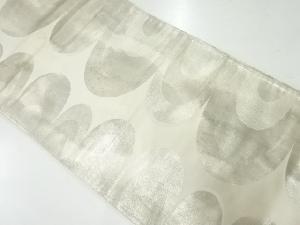 アンティーク　抽象模様織出し袋帯（材料）